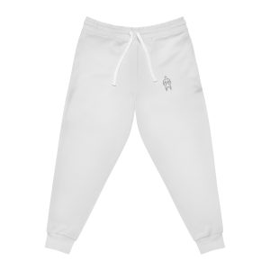 KLE Plain Track Pants (white) (unisex's)