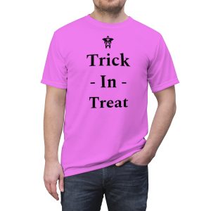 8 "Trick In Treat Halloween 2023" T-shirt (phantom purple) (unisex's)