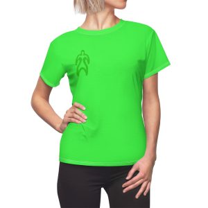 8 plain T-shirt (green) (female's)