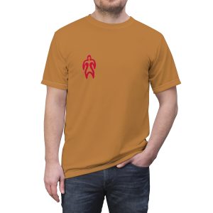 8 Plain T-shirt (tan) (unisex's)