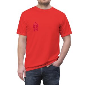 8 Plain T-shirt (red) (unisex's)