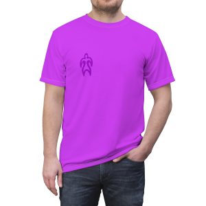 8 Plain T-shirt (purple) (unisex's)