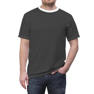 8 plain T-shirt (black) (male's)