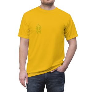 8 Plain T-shirt (yellow) (male's)