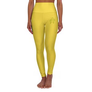 8 plain leggings (yellow) (female's)