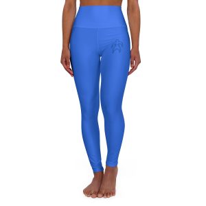 8 plain leggings (blue) (female's)
