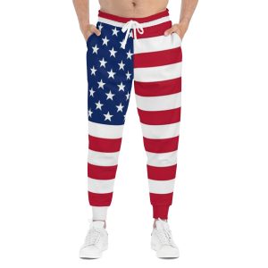 8 "American flag" joggers (male's)